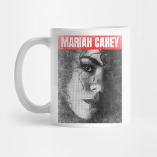 mariah carey urban bw Mug